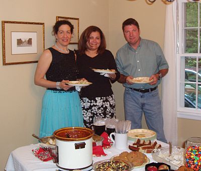 Carolyn, Monica and Greg