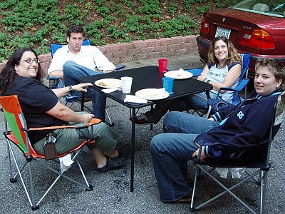 Lisa, Teddy, Sam and Katie