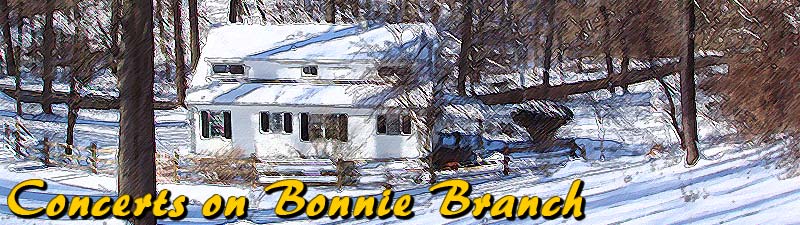 Concerts on Bonnie Branch Winter Banner